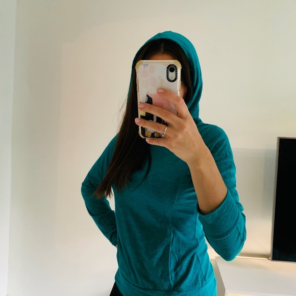 Sporty Blue Hoodie - Picture 2 of 10